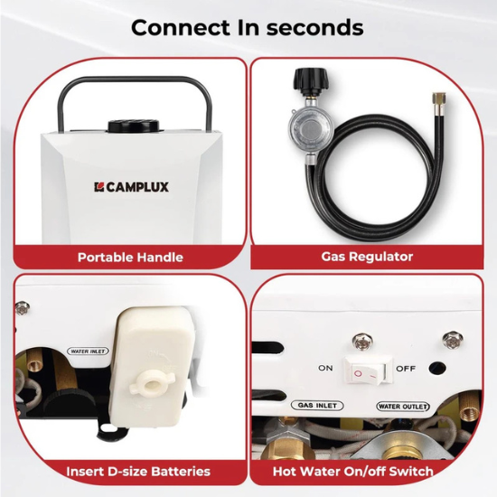 8 Liter Portable Water Heater